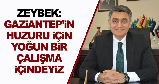 Cengiz Zeybek, göreve hızlı başladı