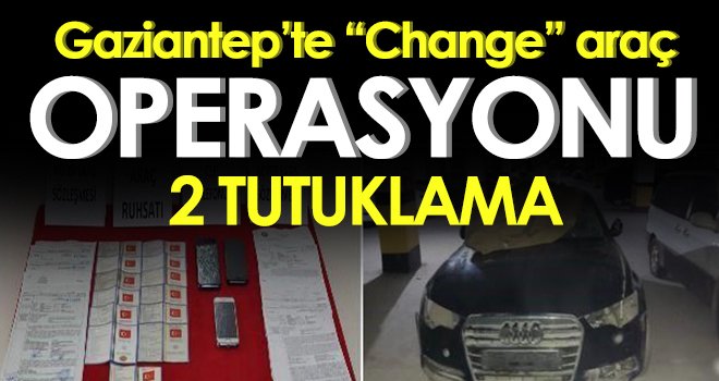 Change araç çetesini jandarma çökertti: 4 araç ele geçirildi 