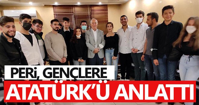 CHP’li Ali Peri, Üniversiteli gençlerle bir araya geldi