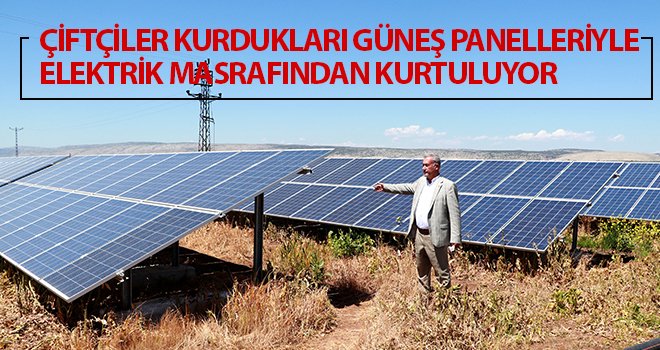 Çiftçiler kendi enerjilerini üretiyor