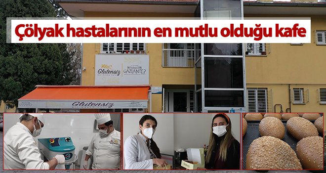 Çölyak hastalarının en mutlu olduğu kafe