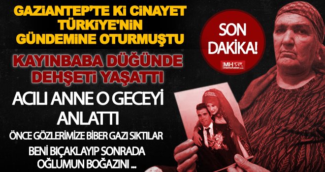 Cümle aleme ibret olsun diye kına gecesi damadın boğazını kesti!