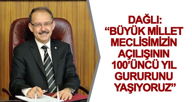 Dağlı: Eşitliğin de adaletin de dayanağı ulusal egemenliktir