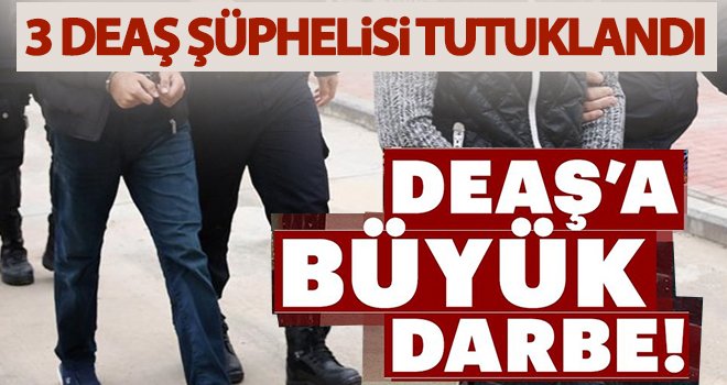 DEAŞ'ın finansman şüphelileri tutuklandı