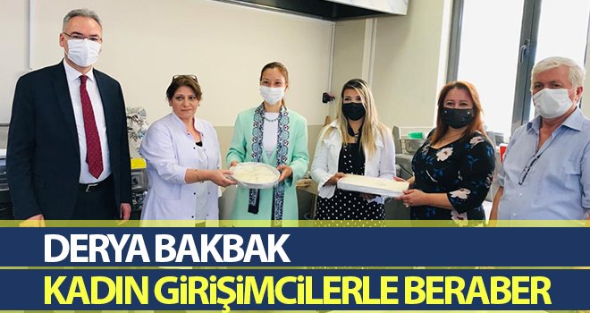 Derya Bakbak kadın girişimcilerle buluştu...