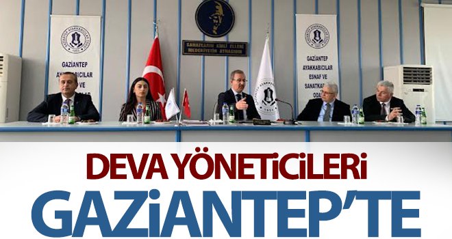 DEVA Yöneticileri Gaziantep'te