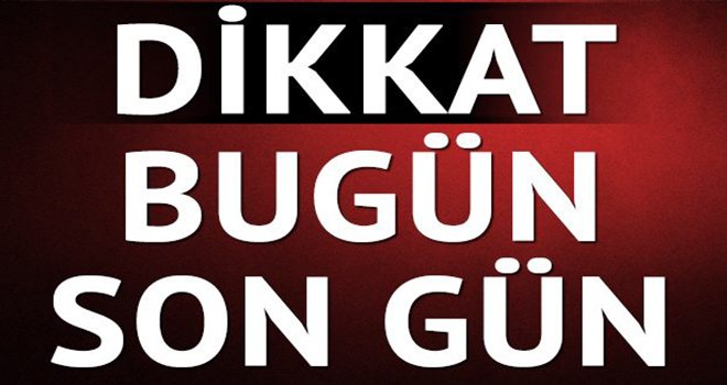 DİKKAT! OY KULLANAMAYA BİLİRSİNİZ