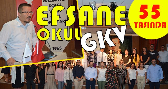 Efsane okul GKV 55 yaşında