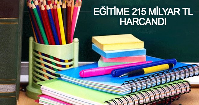 Eğitim için yapılan harcamalar %21,6 arttı