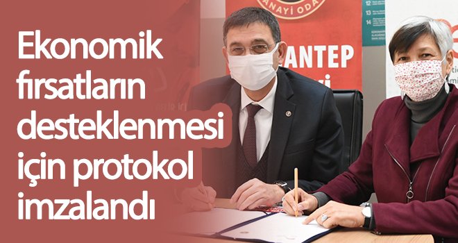 Ekonomik fırsatların desteklenmesi için protokol imzalandı