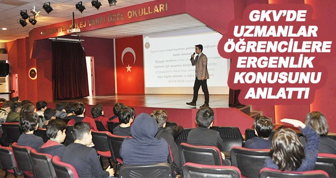 Ergenlik dönemi ve gelişim özellikleri konulu seminer