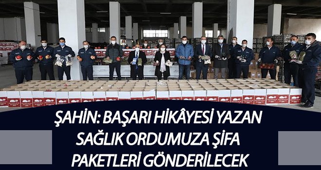 Esnafa destek halka şifa paketleri sağlık çalışanlarına da verilecek