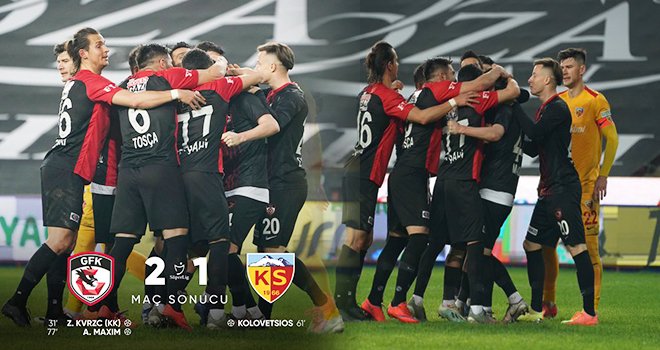 Evimizde 3 puan bizim! Gaziantep FK - Kayserispor: 2-1