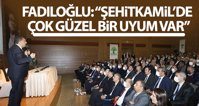 Fadıloğlu, proje ve çalışmalarla ilgili muhtarları bilgilendirdi