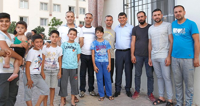 Fadıloğlu, Seyrantepe'de aile ziyaretinde bulundu 