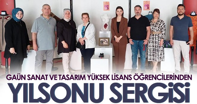 GAÜN Sanat Ve Tasarım Yüksek Lisans Öğrencilerinden Yılsonu Sergisi