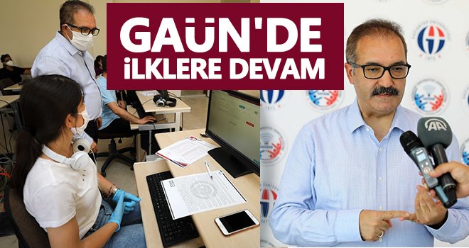 GAÜN'de bir ilk daha