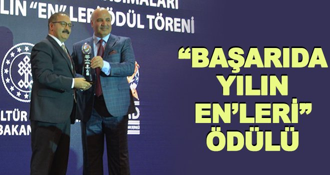 GAÜN'e 'Başarıda Yılın En’leri' ödülü