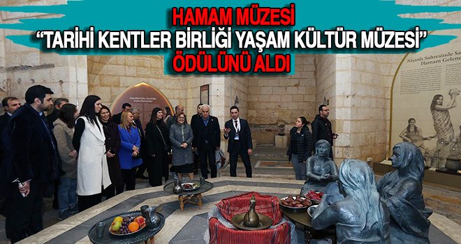 Gaziantep Hamam Müzesi'ne ödül