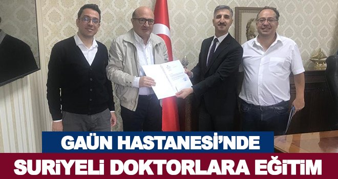 Gaziantep Üniversitesi’nin Suriye açılımı devam ediyor