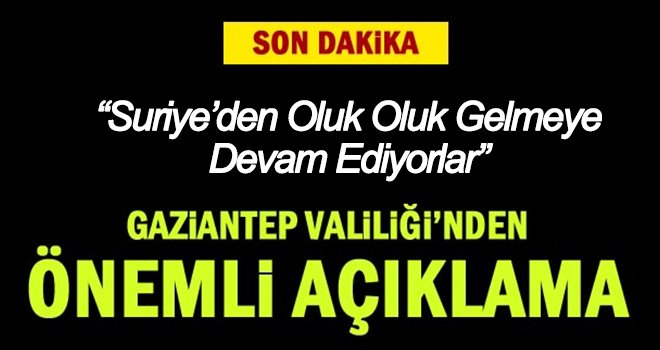 Gaziantep Valiliğinden o iddialara açıklama