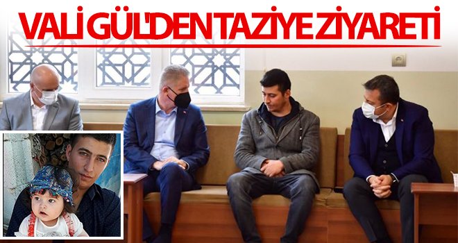 Gaziantep Valisi Gül'den taziye ziyareti