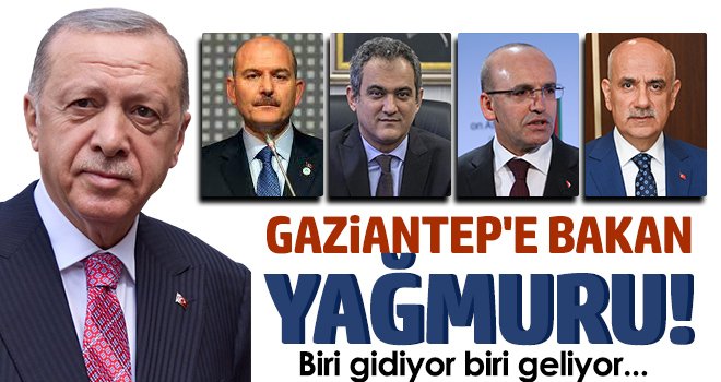 Gaziantep'e bakan yağmuru!