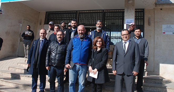 Gaziantep İl Sağlık Müdürü Doç. Dr. Turgut El Bab'da