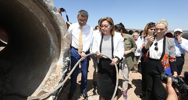 Gaziantep'in 40 yıllık içmesuyu borularını yeniledik