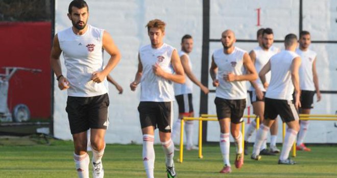 Gaziantepspor'da tempolu çalışma