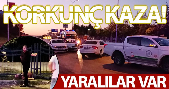 Gaziantep'te 2 araç çarpıştı: Yaralılar var