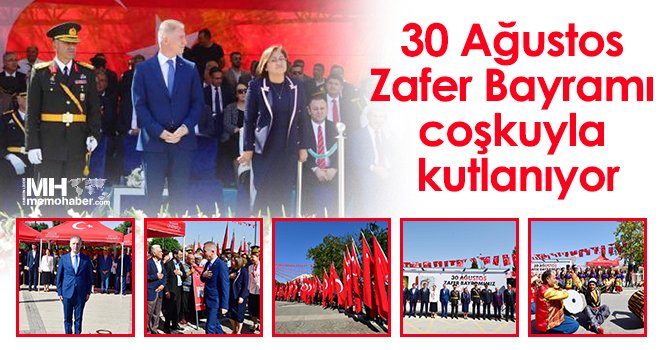 Gaziantep'te 30 Ağustos Zafer Bayramı coşkuyla kutlanıyor