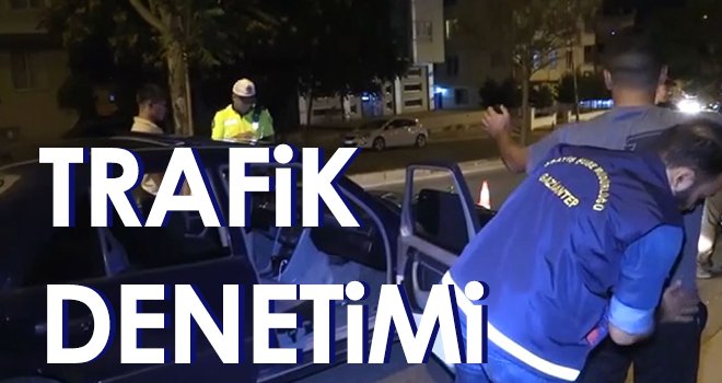 Gaziantep'te 33 ekip ve 116 personel ile trafik denetimi