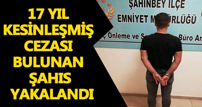 Gaziantep'te 7 ayrı suçtan aranan zanlı yakalandı