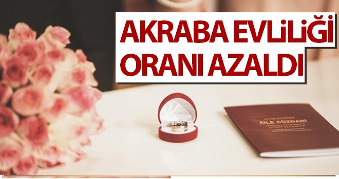 Gaziantep'te akraba evliliği oranı azaldı