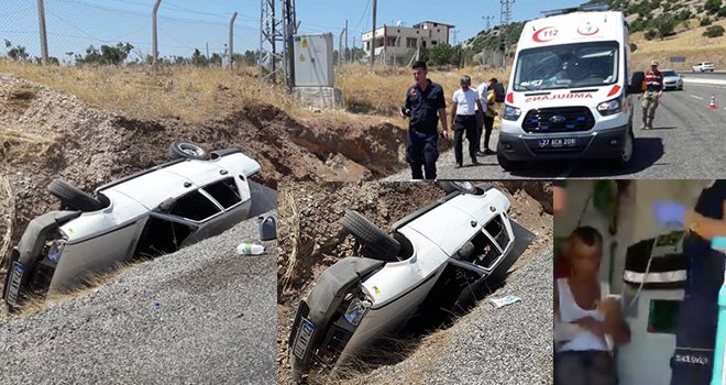 Gaziantep'te aşırı sürat can anılıyordu! 4 yaralı