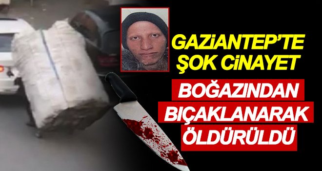 Gaziantep'te bıçaklı tartışmada kan aktı! 1 ölü