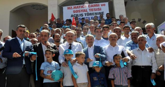 Gaziantep'te cami ve sosyal tesis törenle açıldı