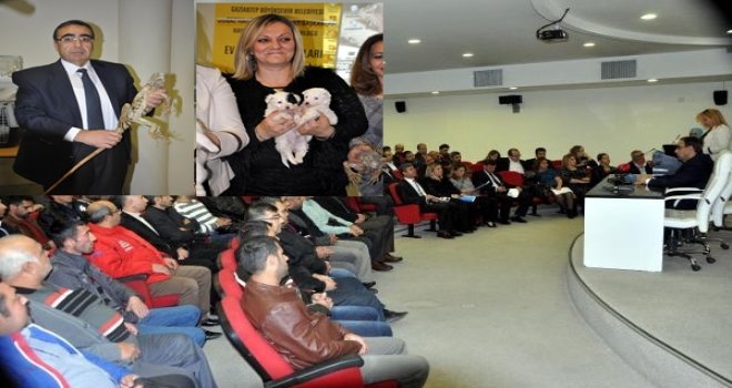 Gaziantep'te ev ve süs hayvanları satıcılarına seminer