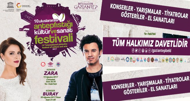 Gaziantep'te fıstık festivali başlıyor...