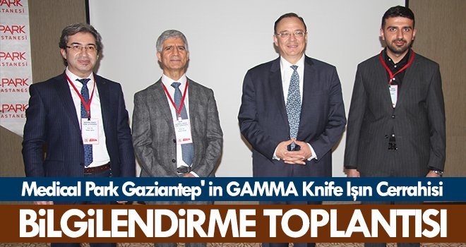 Gaziantep'te Gamma knife tedavisi anlatıldı