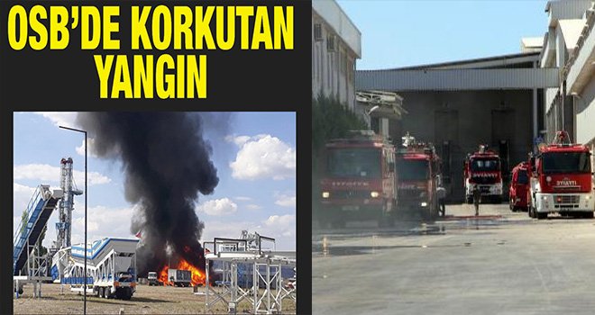 Gaziantep'te Sağlık ürünleri Fabrikasıdaki yangın korkuttu: 3 kişi zehirlendi