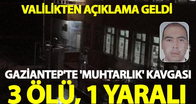 Gaziantep'te seçime kan bulaştı