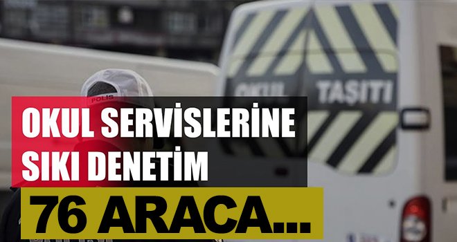 Gaziantep'te sıkı denetim! 7 araca ceza uygulandı