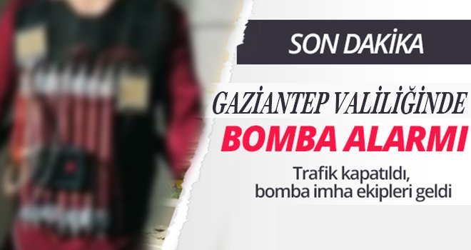 Gaziantep'te şüpheli paket bomba sanıldı...