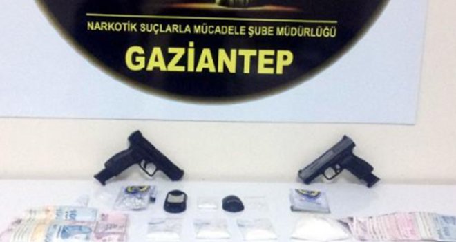 Gaziantep'te uyuşturucu operasyonu: 8 gözaltı