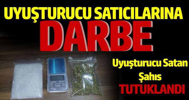 Gaziantep'te uyuşturucu satan şahıs tutuklandı