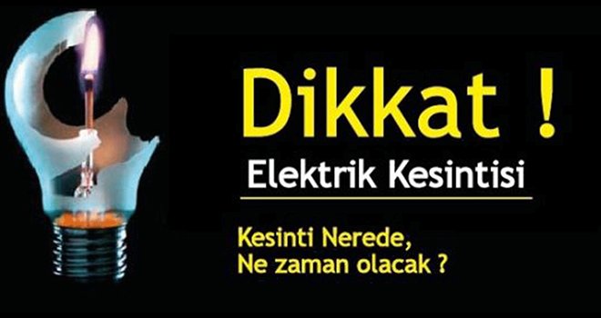 Gaziantep'te yarın o mahallelerde elektrikler kesilecek