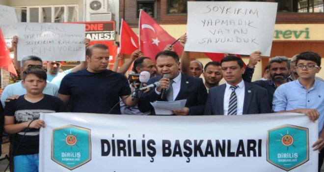 Gaziantep'ten Almanya'ya soykırım tepkisi