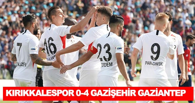 Gazişehir, rakibini 4-0 mağlup ederek bir üst tura yükseldi